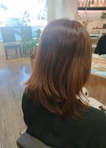 大人可愛い外ハネさん 施術前