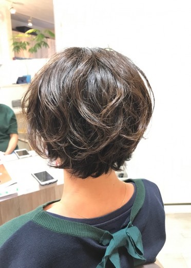 ミックスパーマさん 施術後