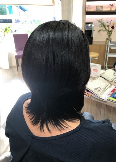 縮毛矯正でお悩み改善さん 施術後