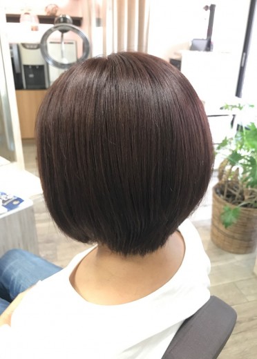 再現性の高いボブスタイルさん 施術後
