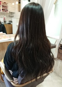 大人っぽい大きめルーズウェーブさん 施術前