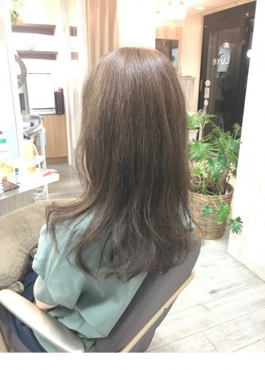 大人なロングレイヤーさん 施術後