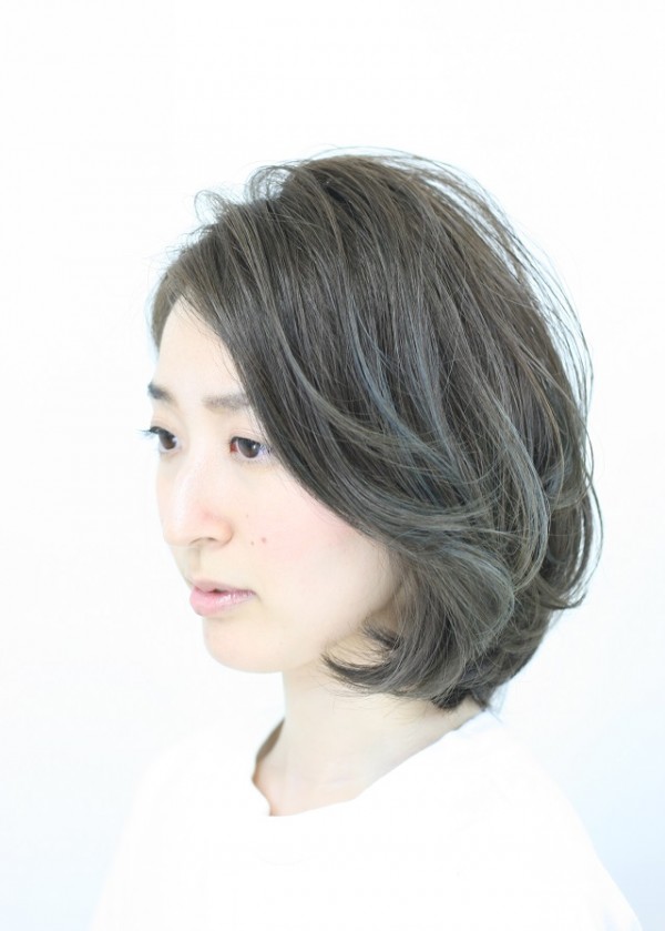 ミディアムふんわりボブ Medium ヘアスタイル 上大岡の美容室 美容院 ヘアサロン Luxe リュクス